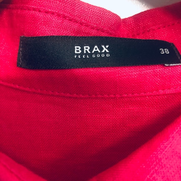 European designer blouse Rich raspberry colour - Picture 2 of 5